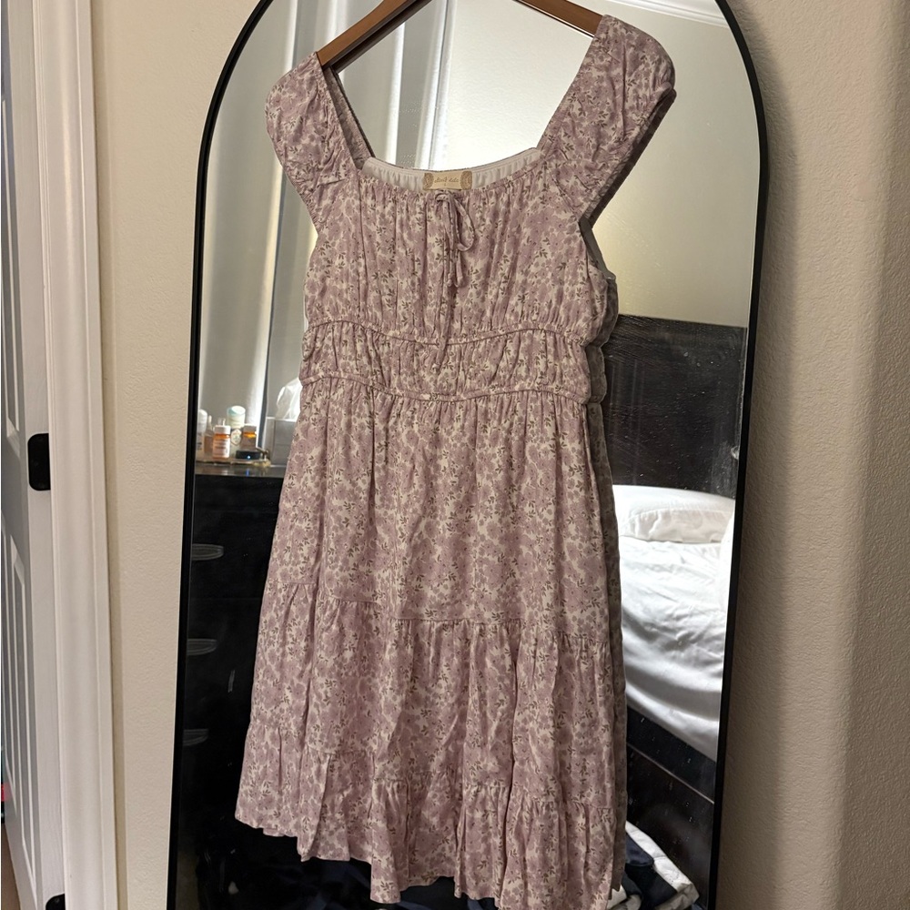 NWT Altar'd State Lilac Purple Floral Dress 👗🌼💜